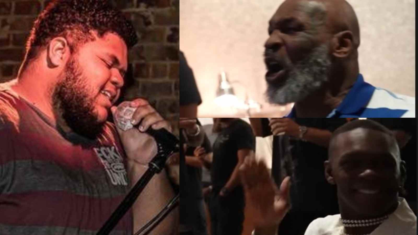 WATCH: Israel Adesanya and Mike Tyson get BLOWN AWAY by TikTok artist singing Michael Jackson’s song