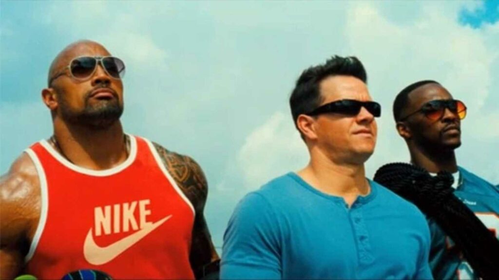 Dwayne Johnson and Mark Wahlberg