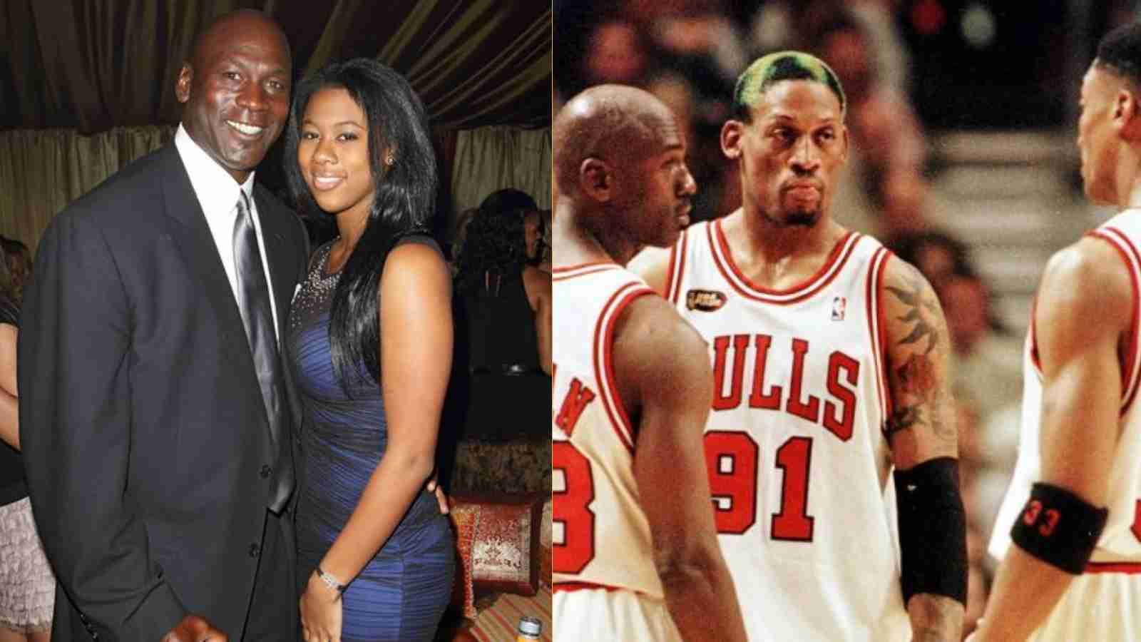 “Most of you guys are SOFTIES” Michael Jordan’s daughter was BAMBOOZLED to see the real-side of Dennis Rodman, Scottie Pippen and other legends