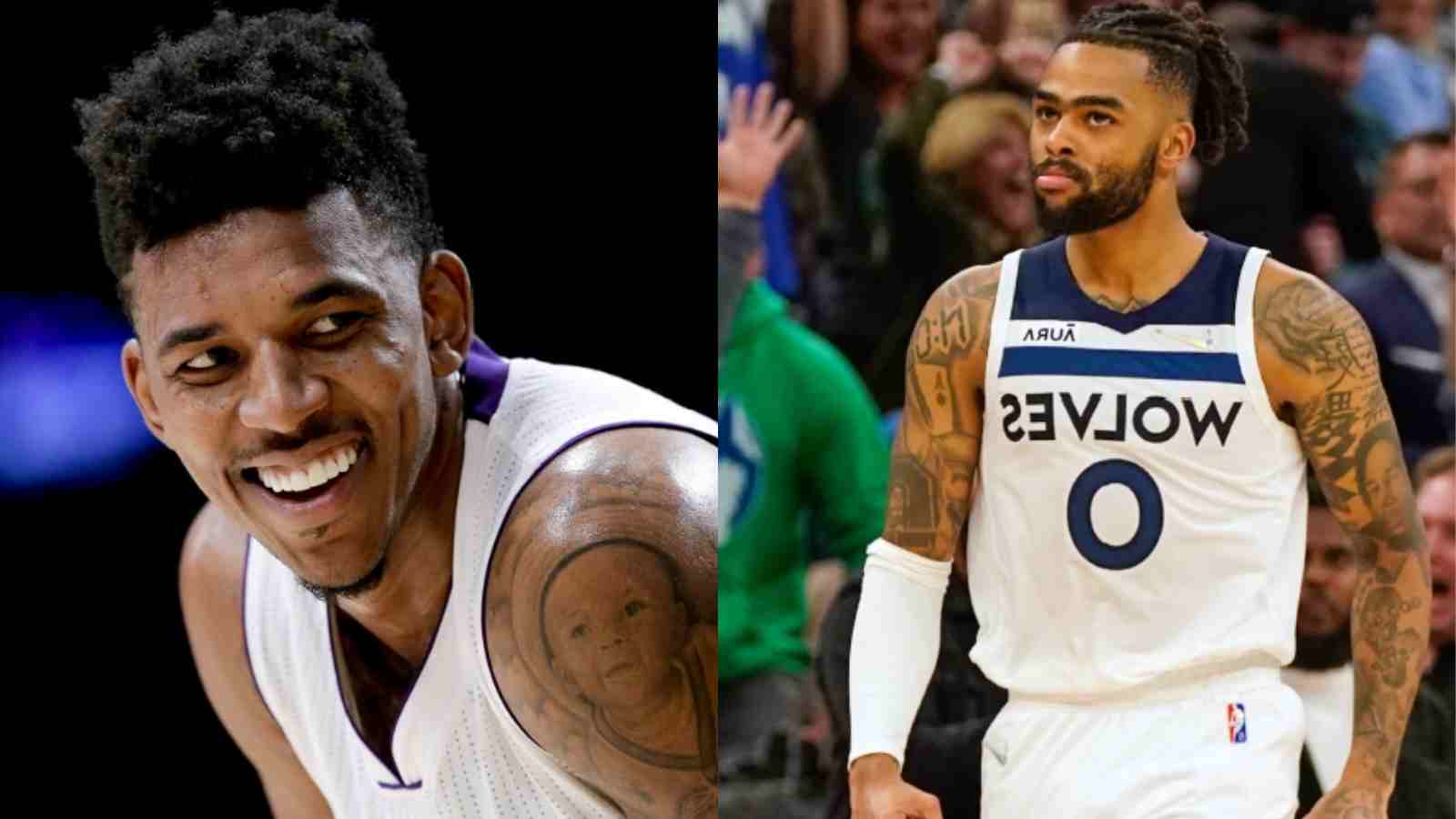 “I ain’t doing that sh*t” D’Angelo Russell takes savage shot at ex-Lakers teammate Nick Young over boxing challenge