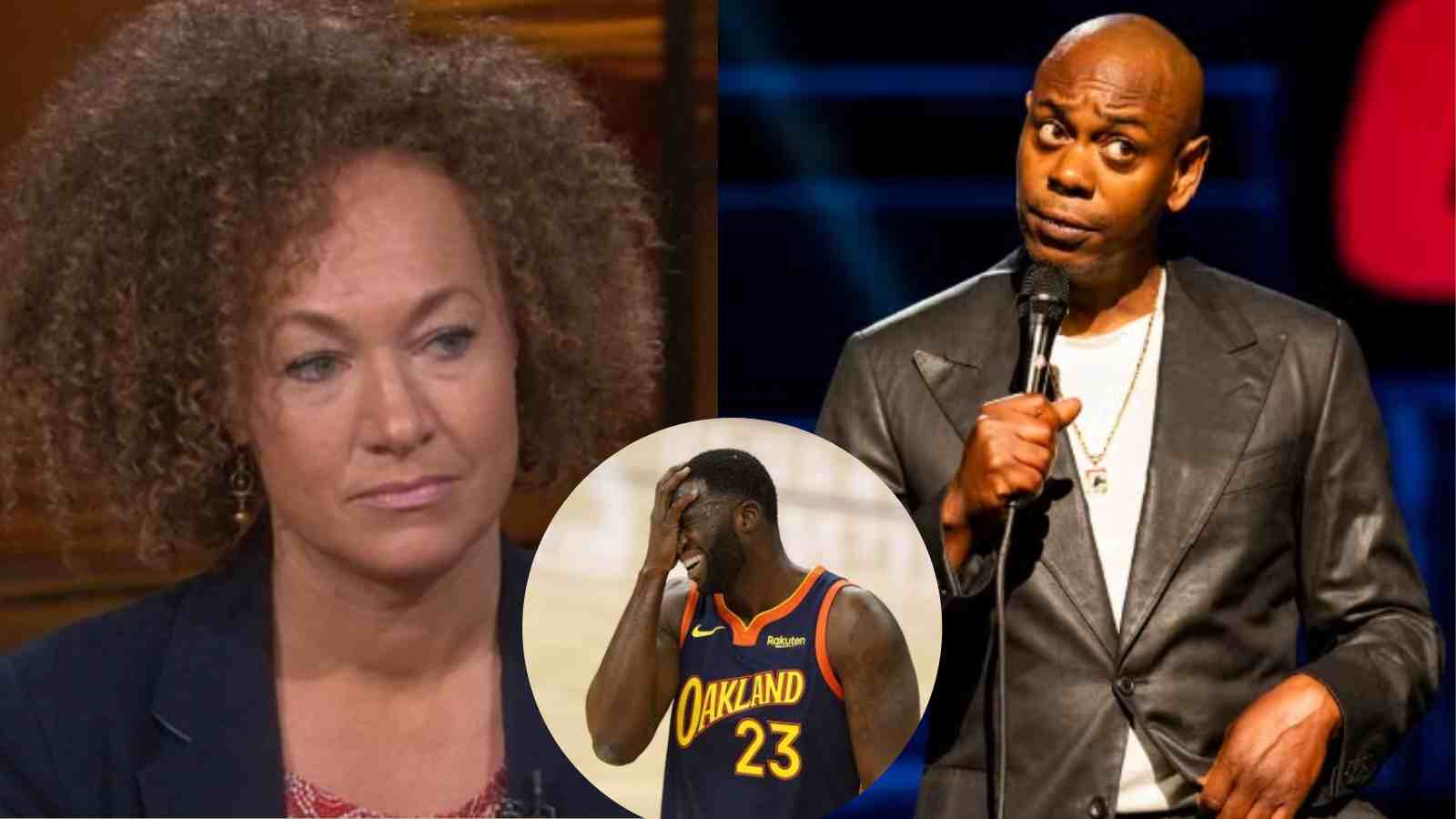 “B*tch, change your name to Draymond Green” $60M comedian trolled activist Rachel Dolezal and Warriors star