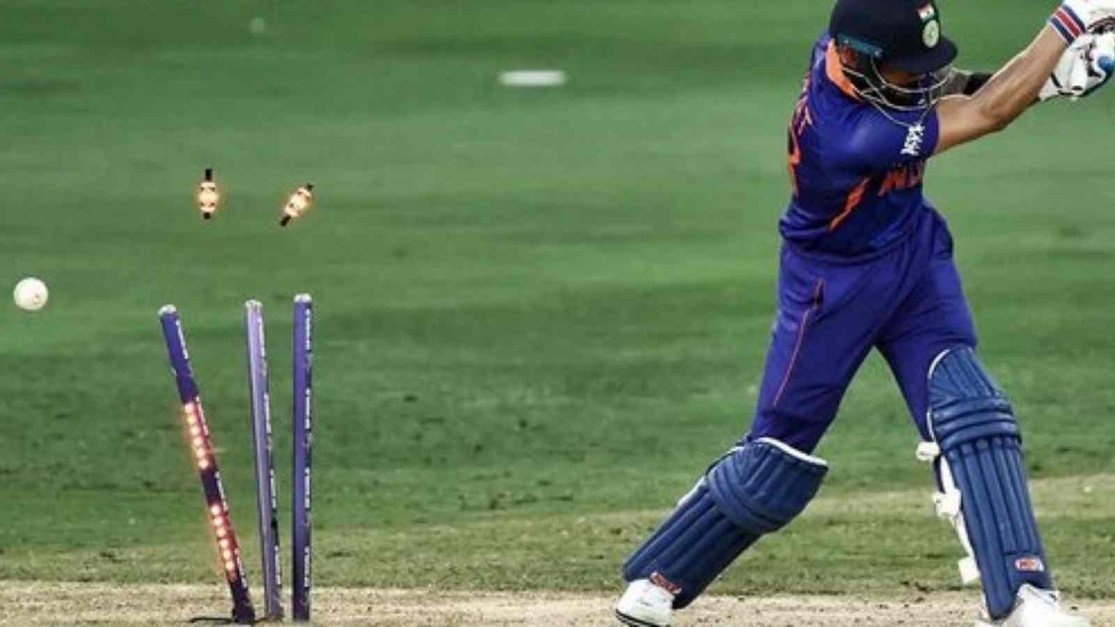 Asia Cup 2022: WATCH- Virat Kohli departs on DUCK as Dilshan Madushanka shatters stumps during IND vs SL