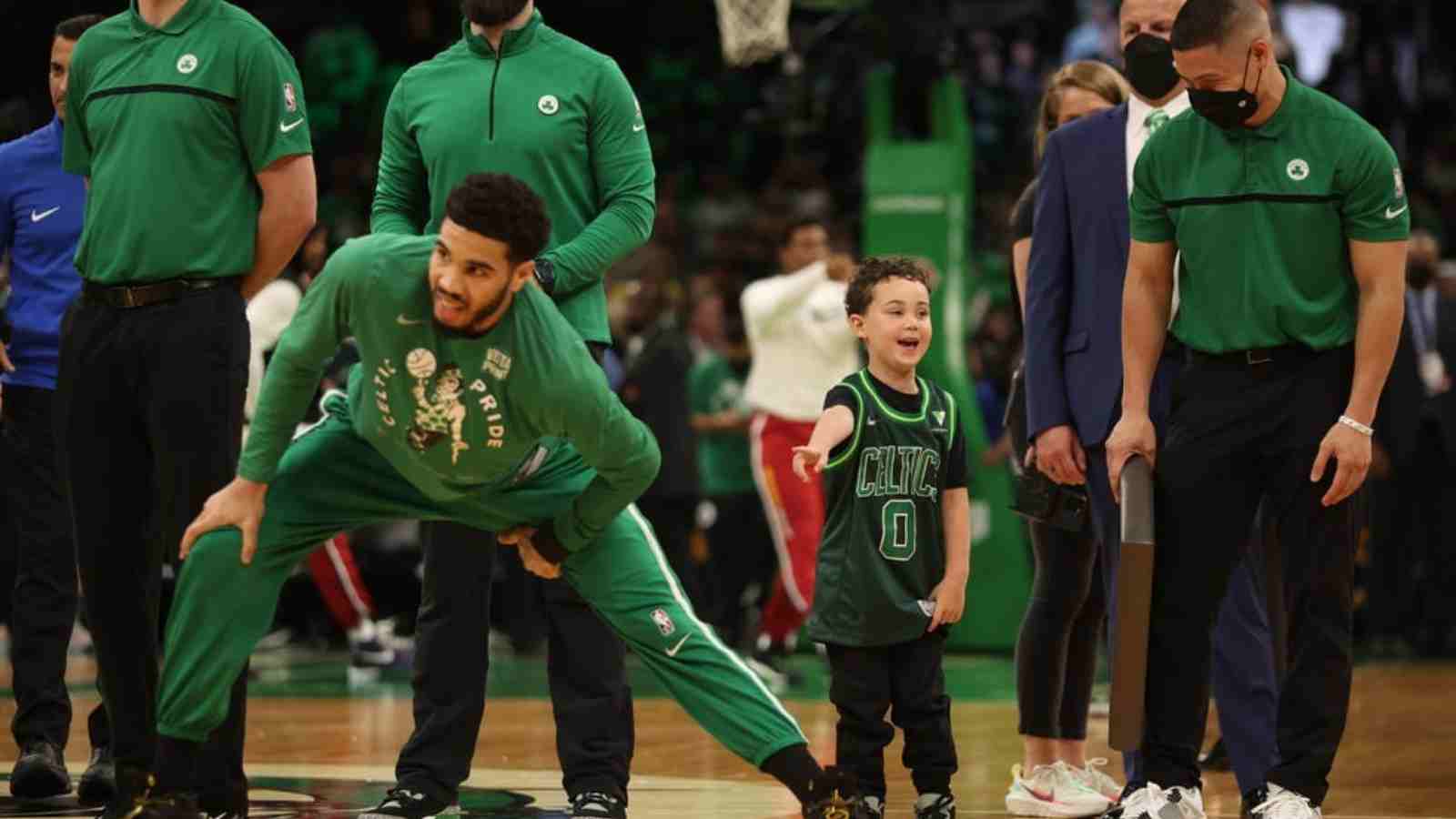 “His fame could be troublesome” Jayson Tatum voices his concerns regarding son Deuce⁩