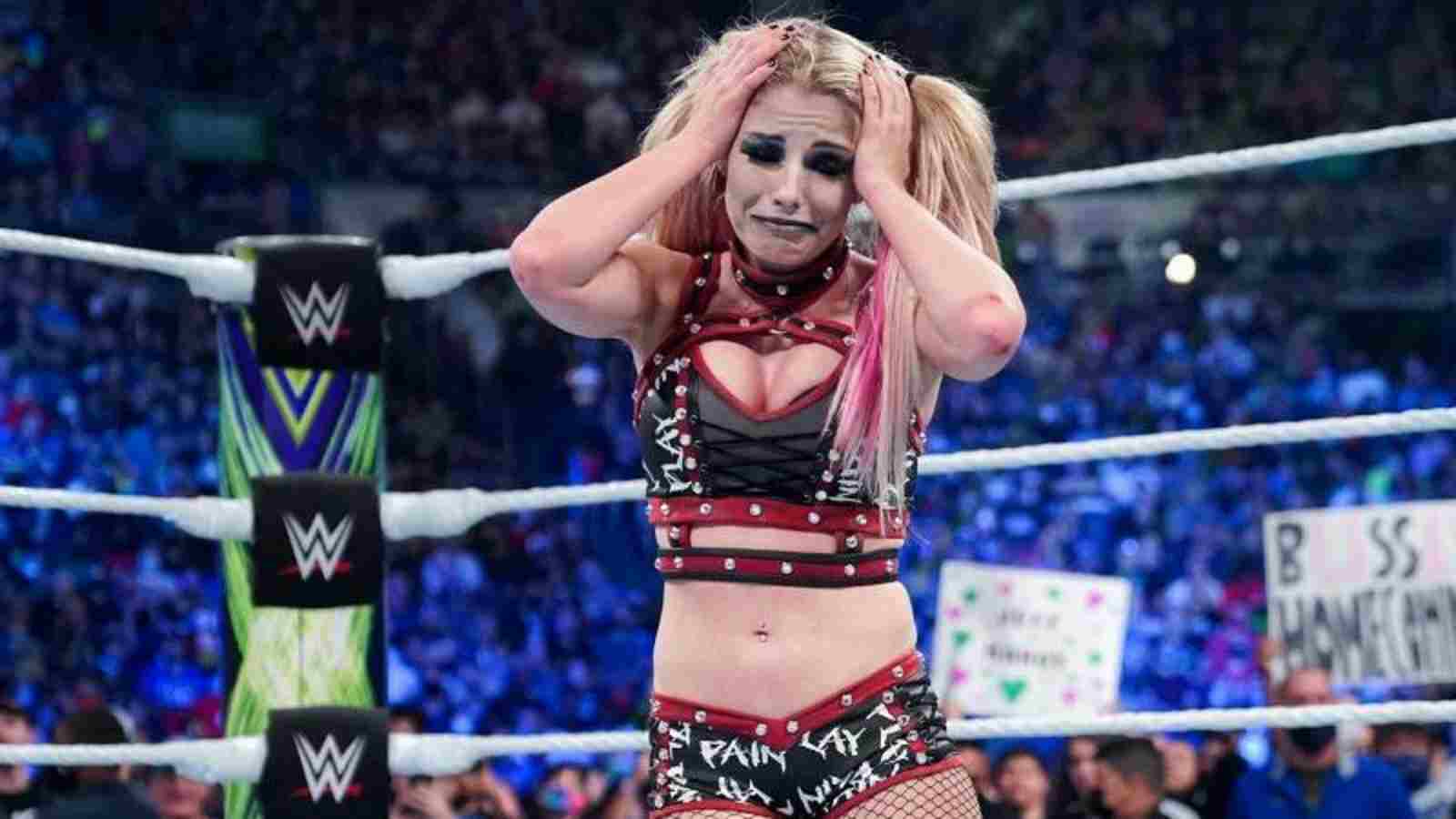 “You might’ve just F***ed up little girl”; WWE legend’s wife expressed her disdain over Alexa Bliss for pinning her husband in a SEDUCTIVE manner