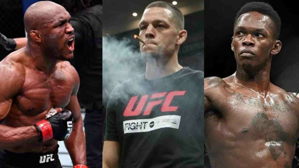 Israel Adesanya Nate Diaz kamaru Usman 