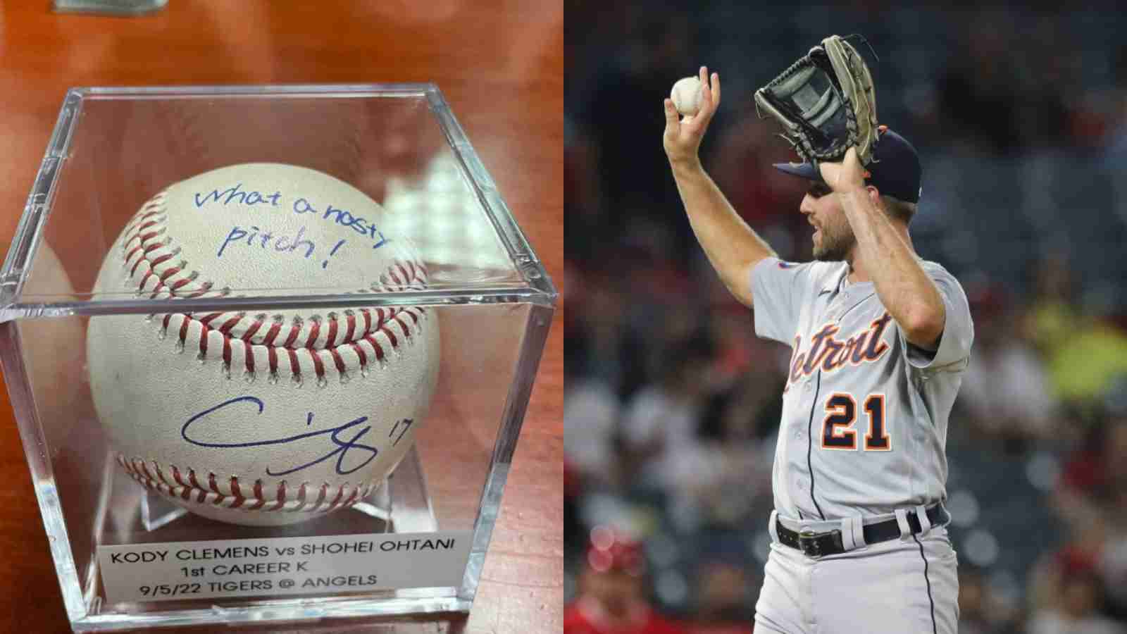 “What a nasty pitch”: Kody Clemens jubilant after receiving autographed ball from Superstar Shohei Ohtani