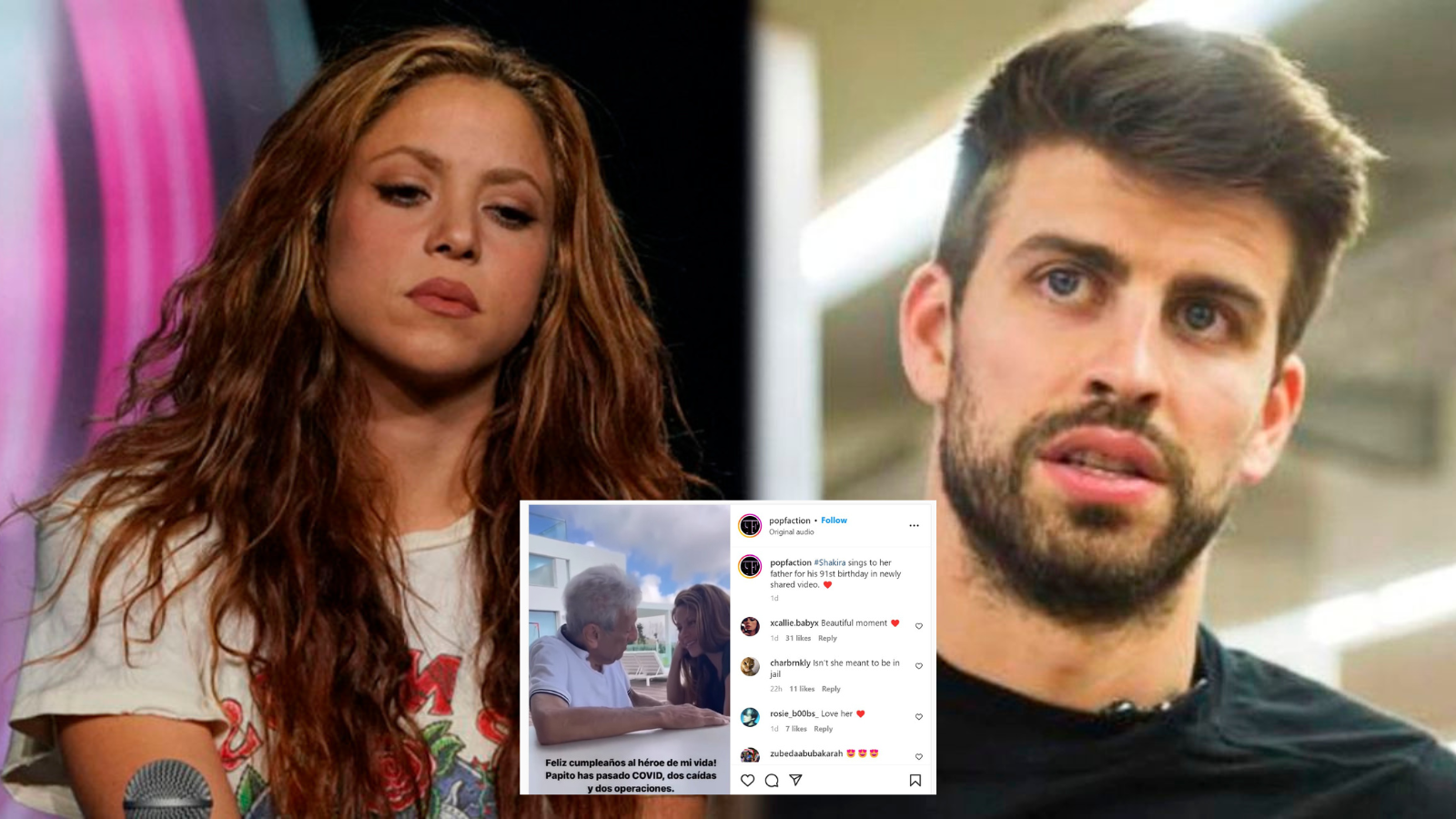 “Teaching me resilience and limitless love every day”- Shakira’s emotional message to father on his 91st birthday after break up from Gerard Pique