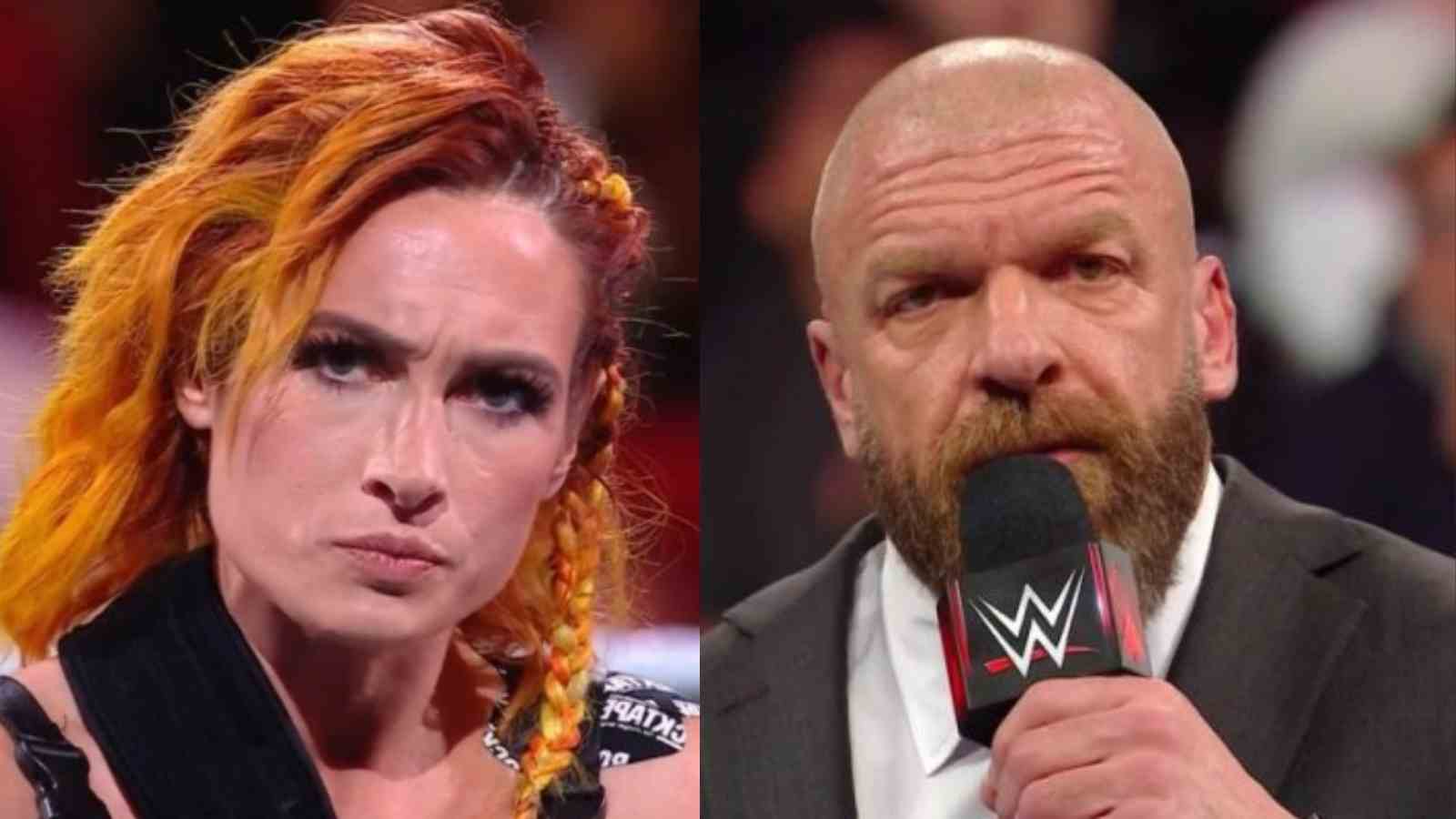 “I feel we’re swimming”- Becky Lynch describes Triple H’s reaction to her work as a heel