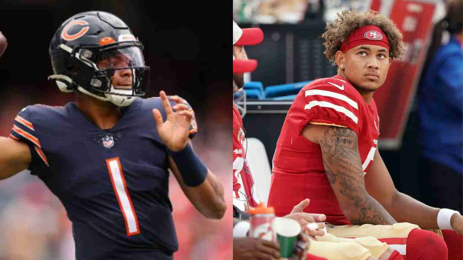 “We’re here to play ball”, Justin Fields issues a word of ‘CAUTION” toward Trey Lance ahead of season opener against the 49ers