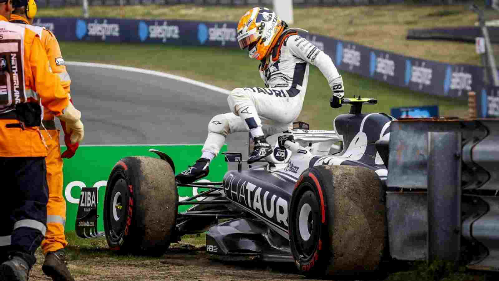 ‘F1 fans creating stories need an MRI scan’: Yuki Tsunoda debunks conspiracy theories resulting from his ‘bizarre’ Dutch GP retirement