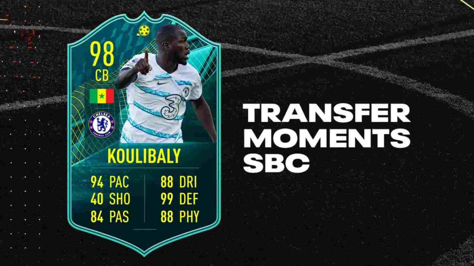 FIFA 22: Beast Koulibaly Player Moments SBC on the Way!