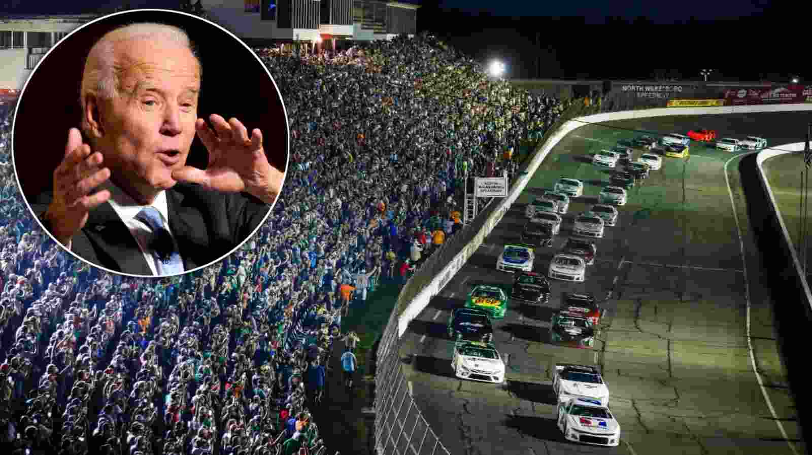 “Thank you, President Biden,” Twitter reacts to 2023 North Wilkesboro Speedway’s return to NASCAR as the hosts of the 2023 All-Star race