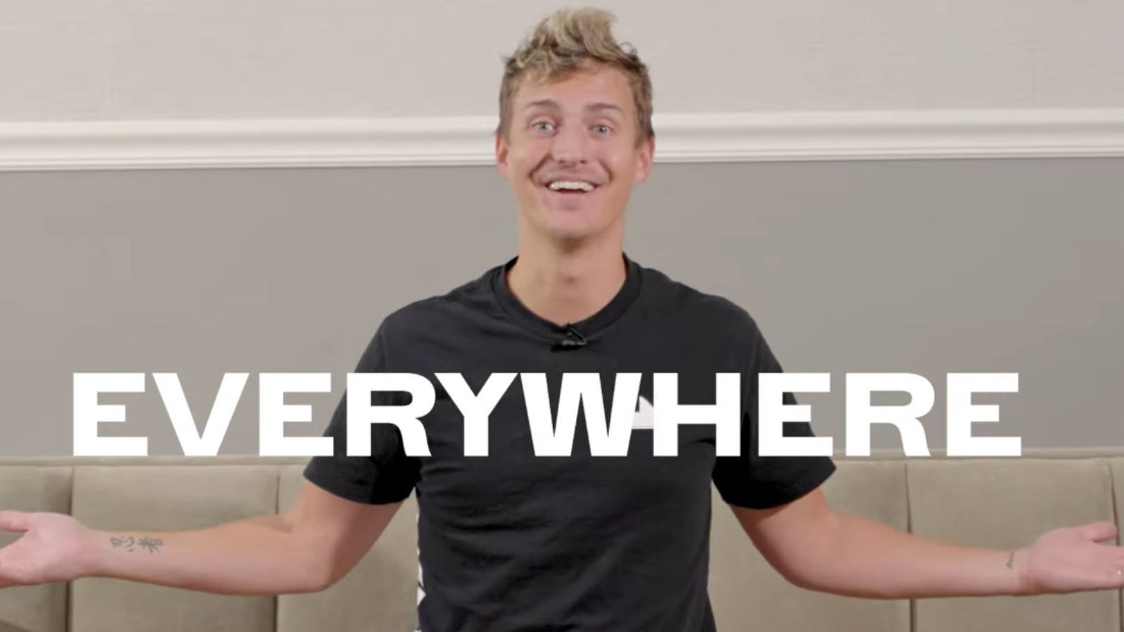 Ninja announces his new streaming platform: “EVERYWHERE”