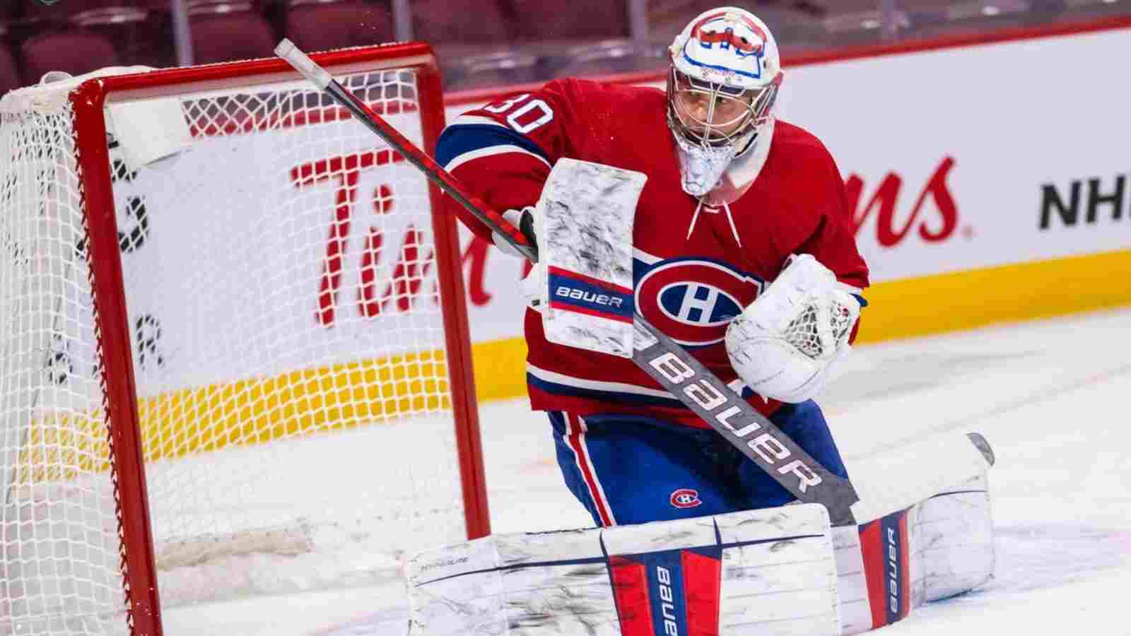 Goalie Cayden Primeau pens $2.67 million contract with Canadiens