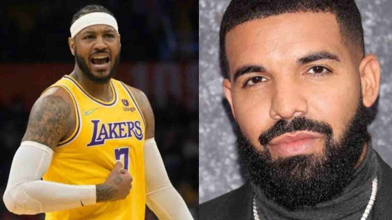 “Get him outta here” Drake left stunned as Carmelo Anthony takes over Nike’s headquarters