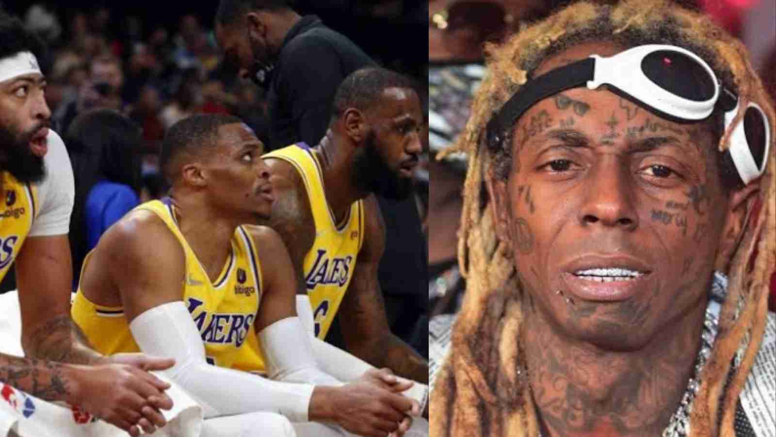 “Lakers can go all the way” Lil Wayne has extremely high hopes for LeBron James, Anthony Davis this season