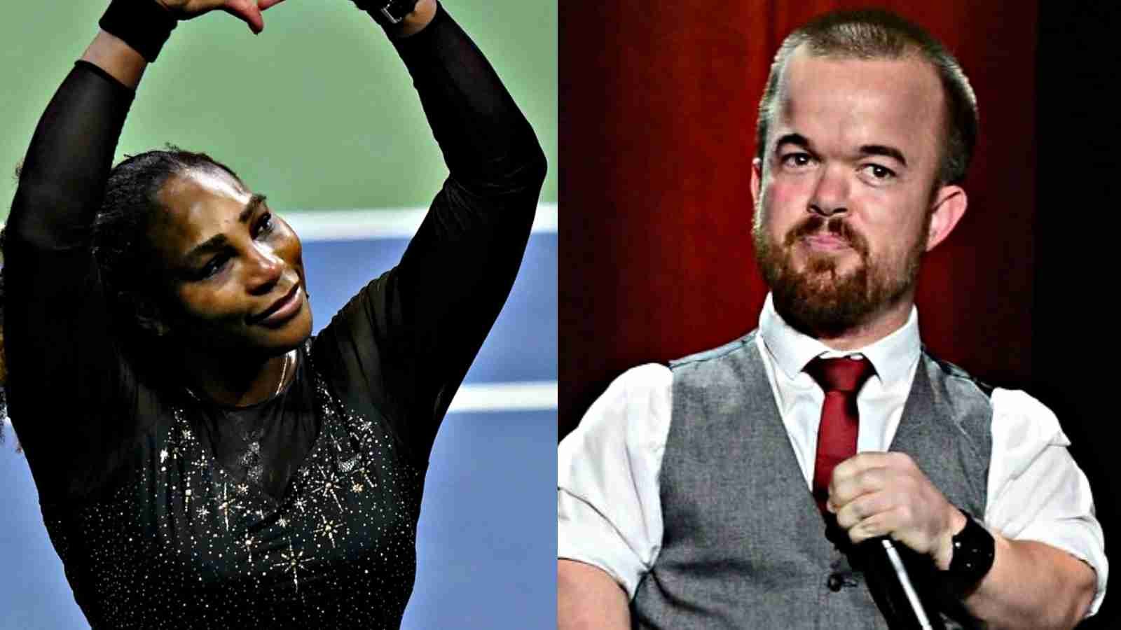 Comedian Brad Williams backs Serena Williams with the famous Chris Pine meme after baseless racist claims from retired white tennis players