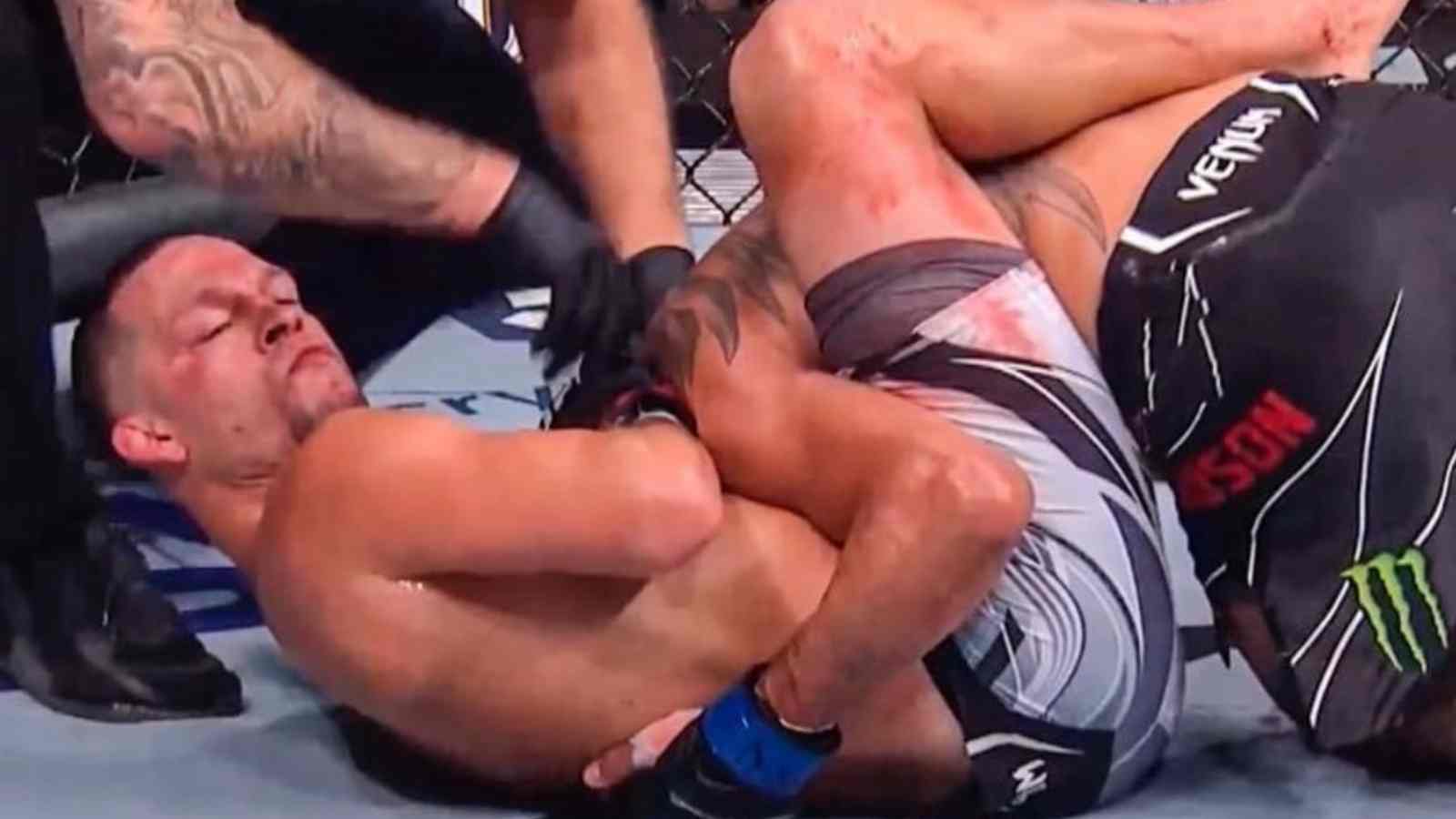 Nate Diaz wins the battle of OGs as he submits Tony Ferguson by a deadly Guillotine choke at UFC 279