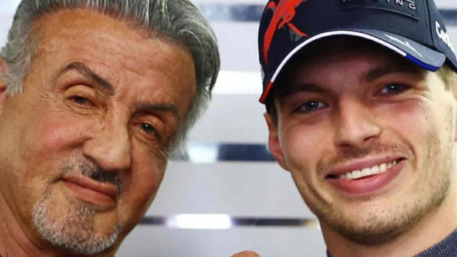 Hollywood action star Sylvester Stallone spotted at the Italian Grand Prix