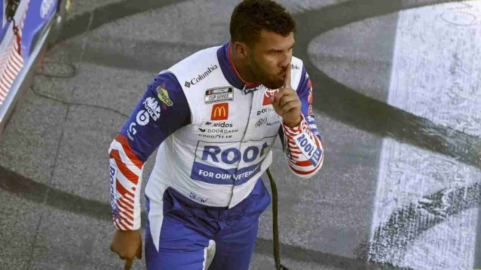 “If he won it was probably staged,” NASCAR Twitter reacts to Bubba Wallace trolling his haters following 23X1’s Kansas sweep