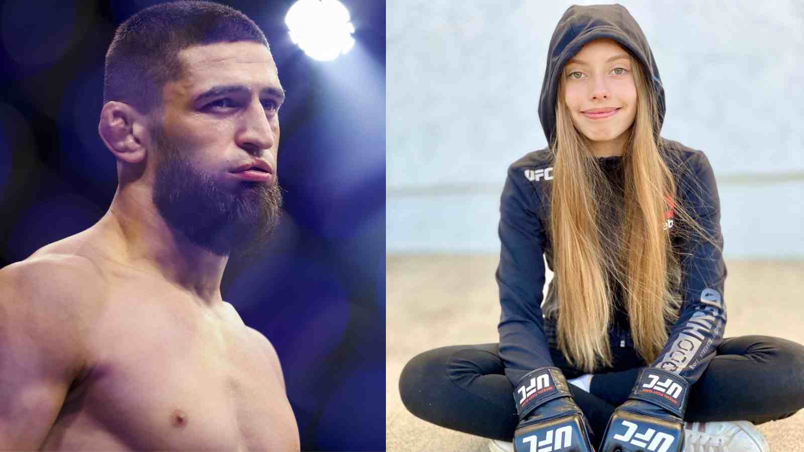 “Ate too much tiramisu” – Khamzat Chimaev TAUNTS Mini Khabib for commenting about his weight disaster at UFC 279