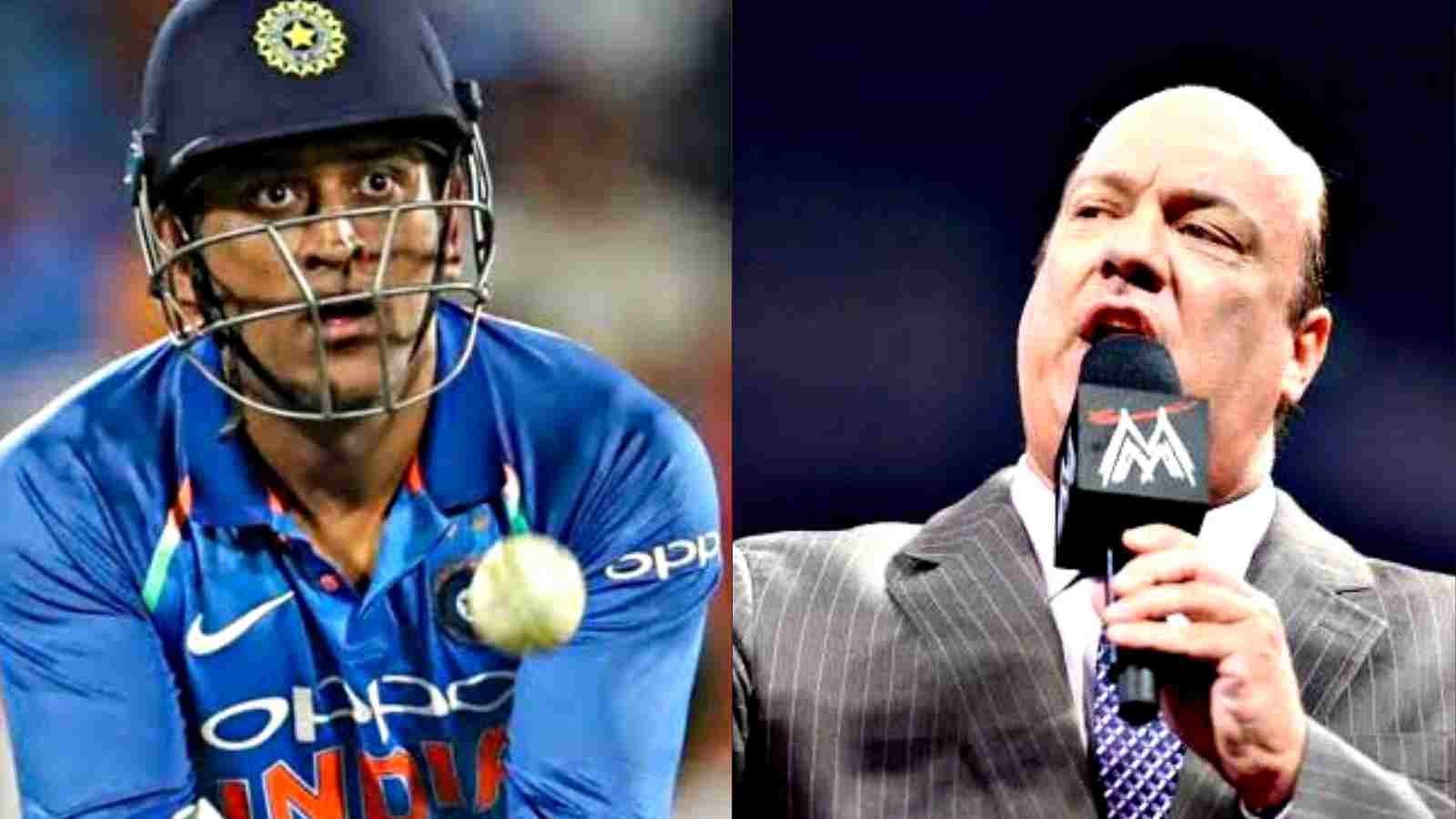 Paul Heyman makes direct COMMENT on MS Dhoni’s on-field performance