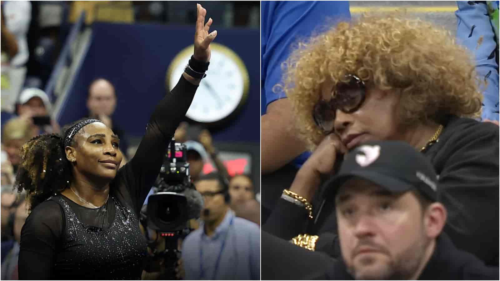 Did Serena Williams’ mom really fall asleep during her retirement match?