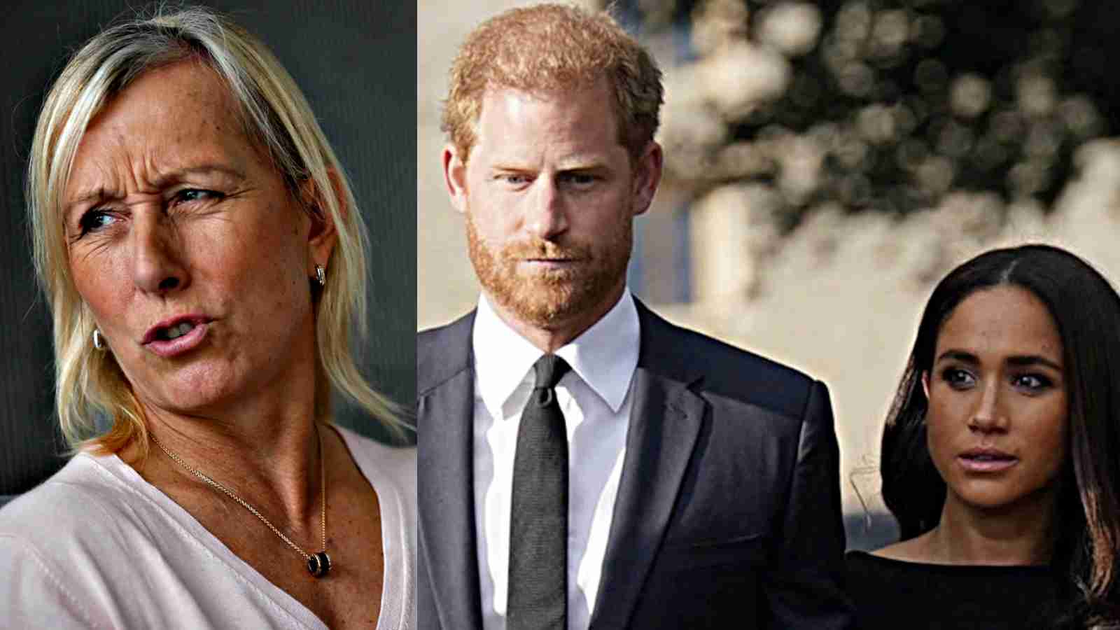 “Just brutal” Martina Navratilova left stunned by the  English Media’s horrible treatment of Meghan Markle and Prince Harry