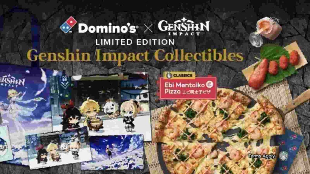 Genshin Impact extends partnership with Domino's Pizza to introduce exclusive events in certain countries