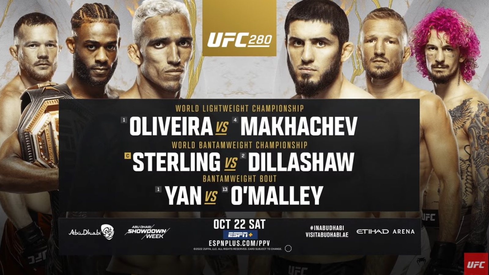 Watch: “This pay-per-view is WILD” UFC 280 Charles Oliveira vs Islam Makhachev promo will give you chills