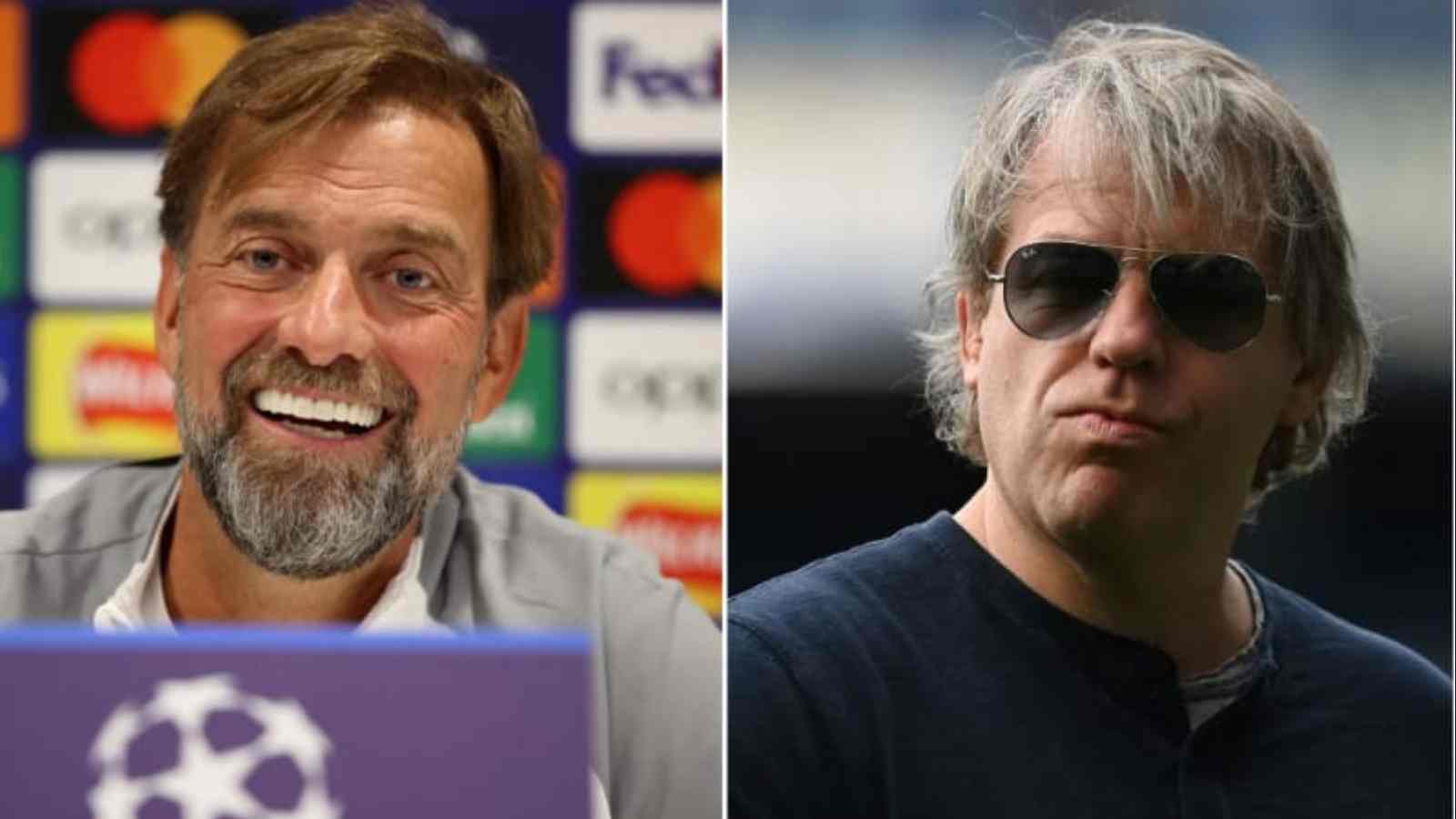 “Does he want to bring the Harlem Globetrotters as well?”- Liverpool boss’ sarcastic jibe at Chelsea owner over North v South Premier League match