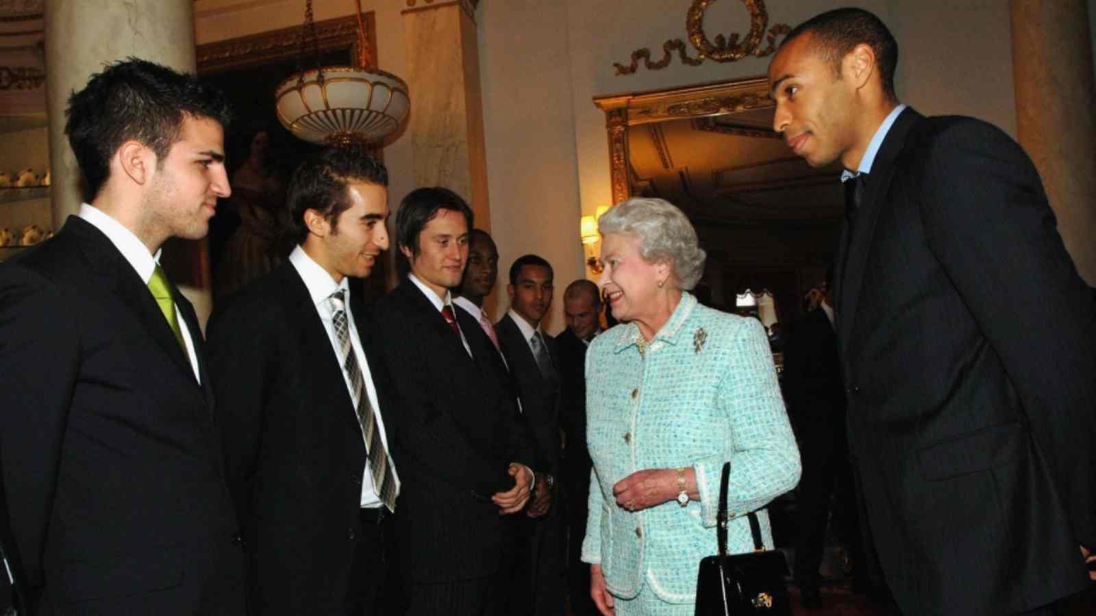 “I was very nervous”- Arsenal legend details his first-ever meeting with Queen Elizabeth II