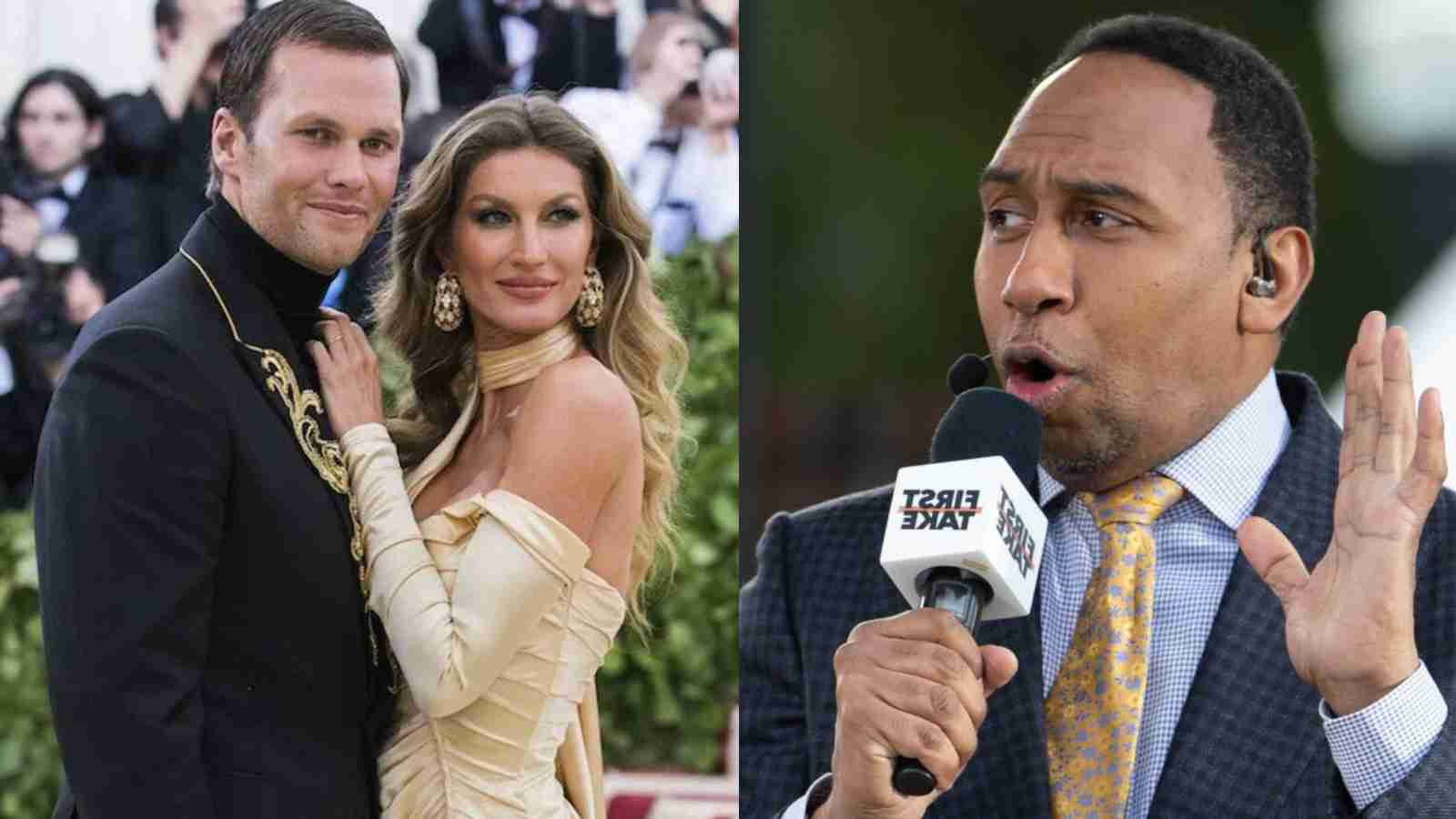 “Happy wife, happy life” Stephen A Smith picks a side in the ongoing spat between Tom Brady and Gisele Bundchen