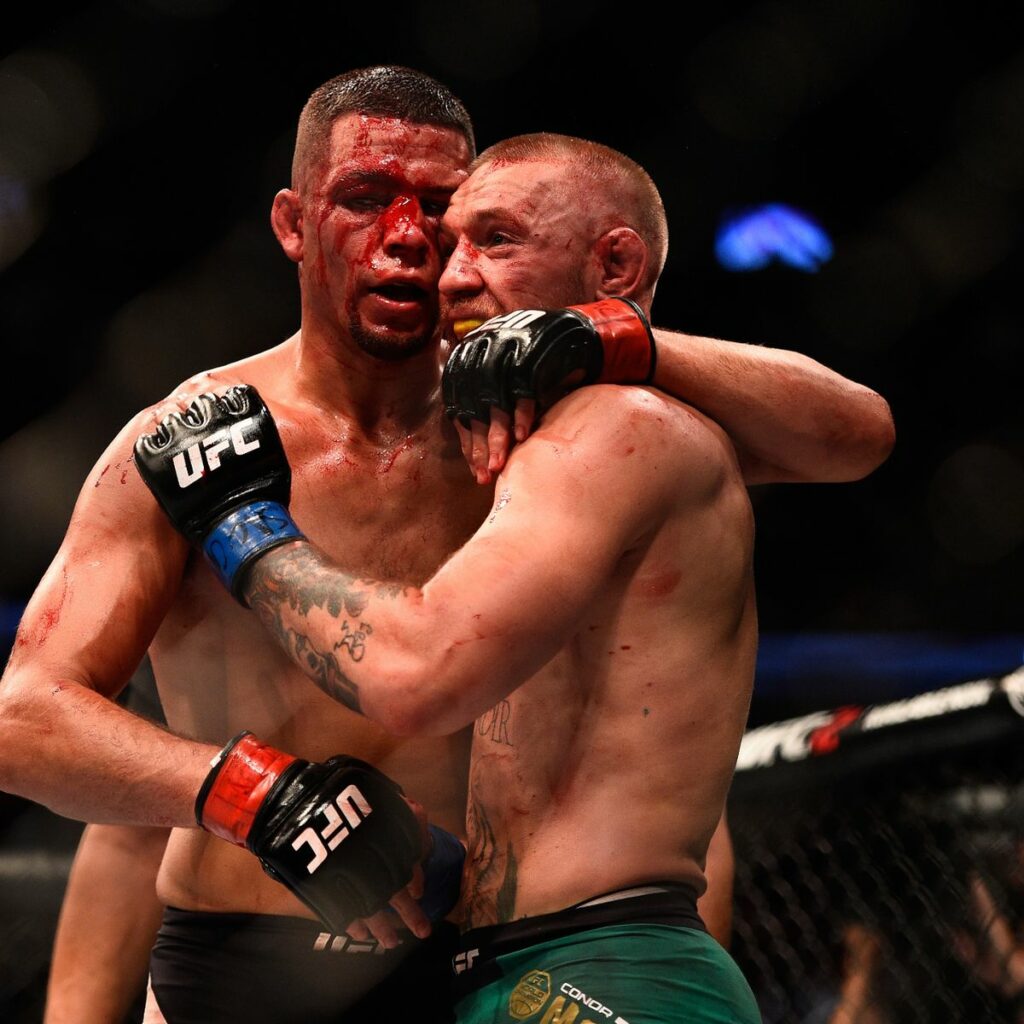 NATE DIAZ VS CONOR MCGREGOR