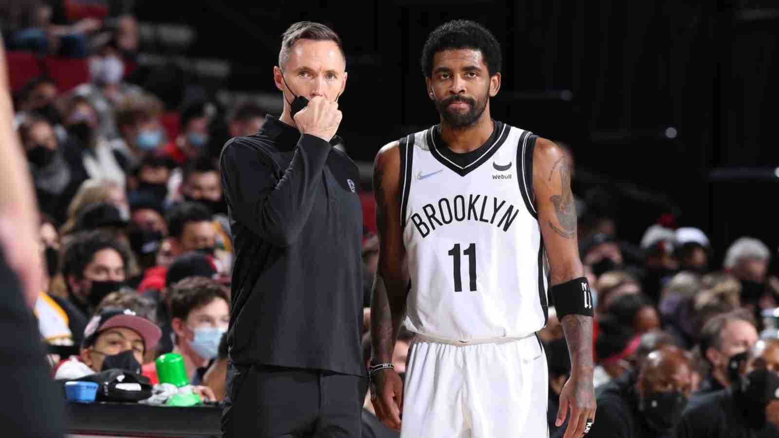 “He DISRESPECTED him at his home” Kyrie Irving publicly humiliated Nets coach Steve Nash at his own turf