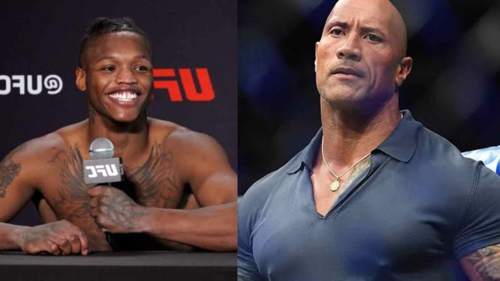 Terrance McKinney The Rock Dwane Johnson 