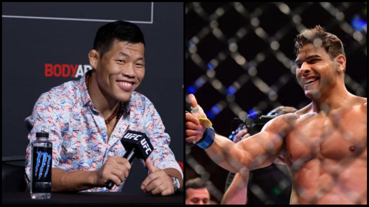 Paulo Costa shows support for Li Jingliang with captivating  visual messages