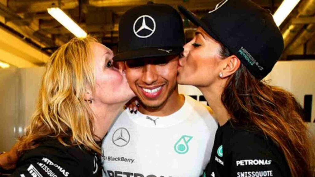 F1 driver Lewis Hamilton