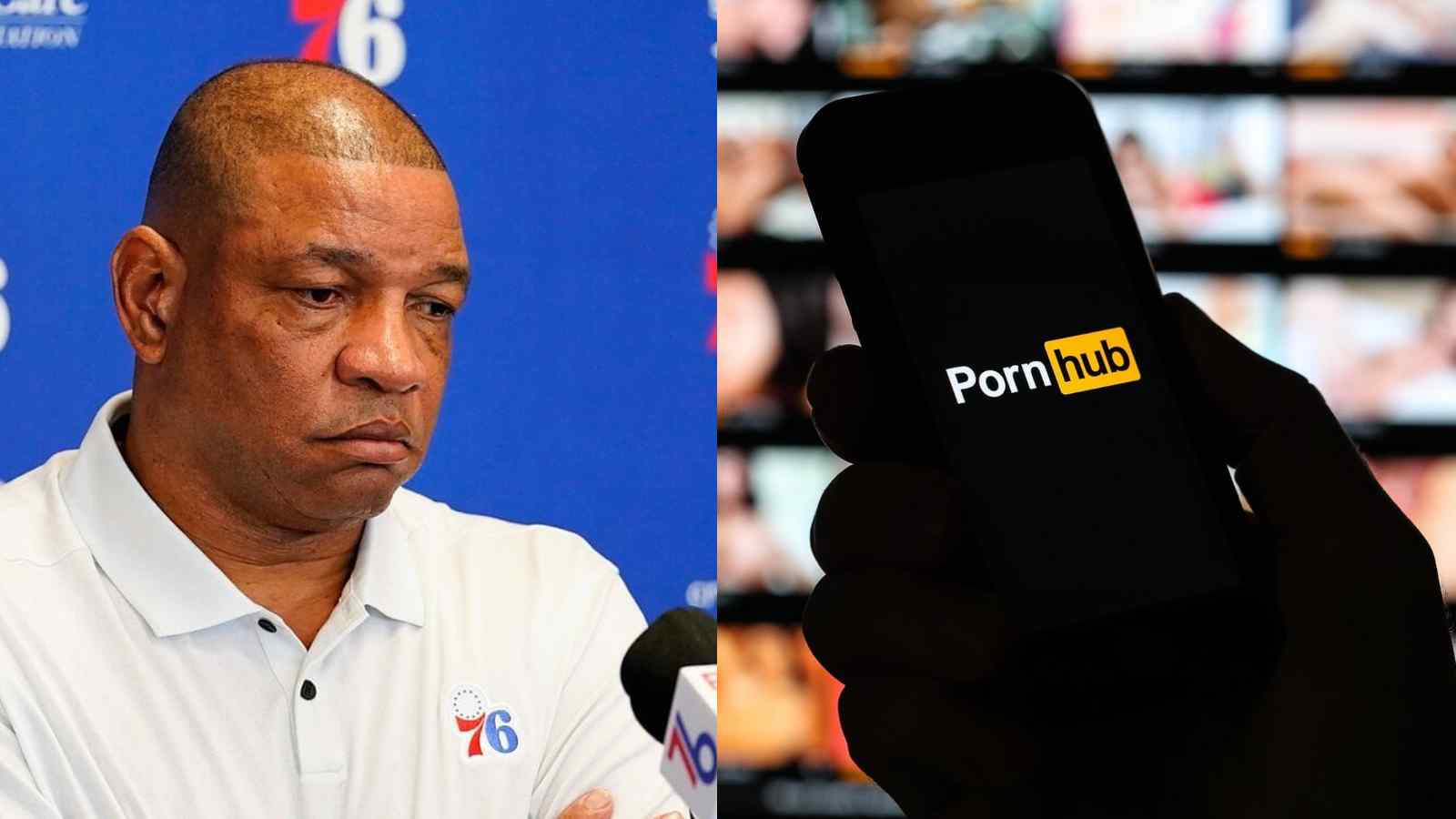 “KD was smart enough to use burner accounts” Doc Rivers gets caught “THRISTIN” over P*rnhub Models on Twitter