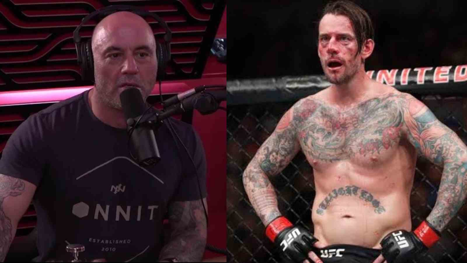 “Should be in some amateur event” – Joe Rogan believed CM Punk did not belong on the main card in the UFC