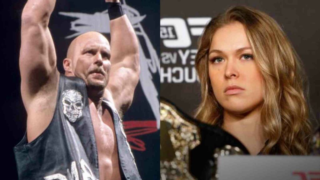 Stone Cold and Ronda Rousey