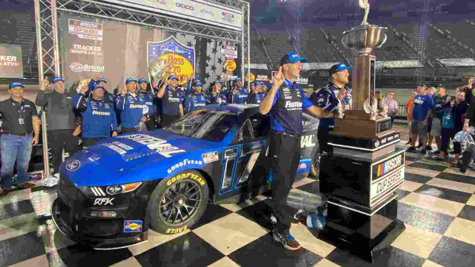 “The streets won tonight,” NASCAR Twitter reacts to Chris Buescher’s surprising win at Bristol