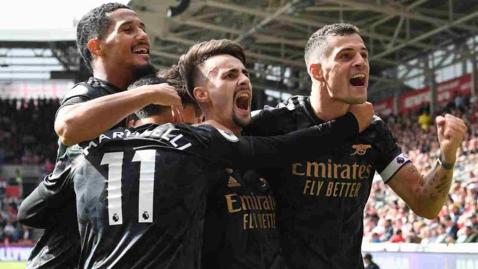 “Back to winning ways” – Premier League leaders Arsenal thump neighbours Brentford after last week’s loss against Manchester United