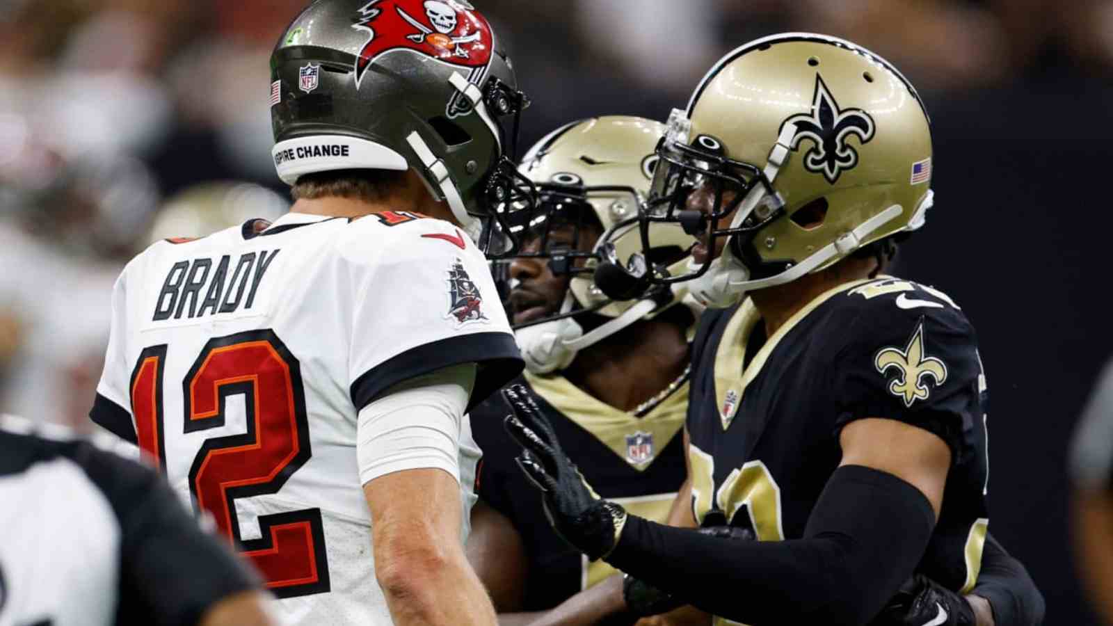 “F*CK YOU B*TCH!”: Fans believe Tom Brady yelled the F-word at Saints’ Marshon Lattimore before getting into EPIC brawl