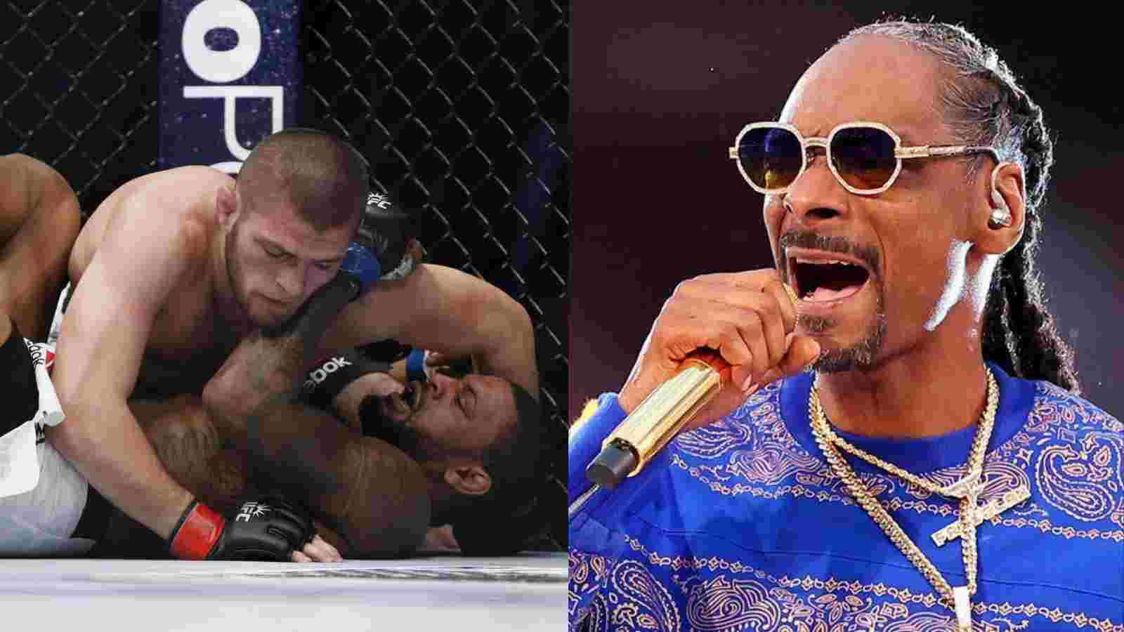 “That’s my new N*GGA now” – Snoop Dogg’s HILARIOUS reaction to Khabib Nurmagomedov vs Michael Johnson will leave you in stitches