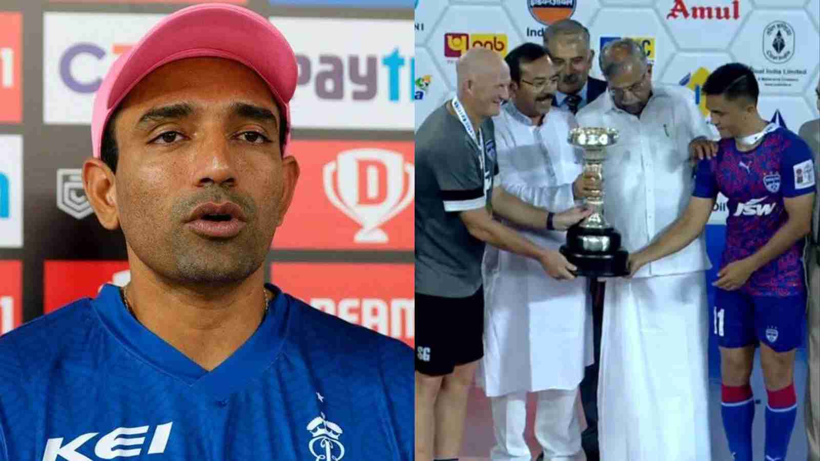 “Sorry…you deserve so better than this”- Robin Uthappa reacts to Sunil Chhetri’s viral video of WB Governor pushing him