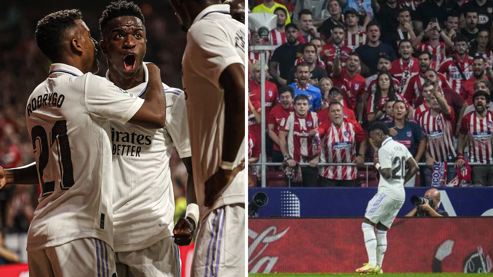 La Liga files legal complaint against racist chants directed at Vinicius Jr. by Atletico Madrid supporters: Reports