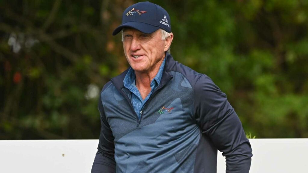 LIV Golf CEO Greg Norman has been lobbying about the league all over the golfing world.