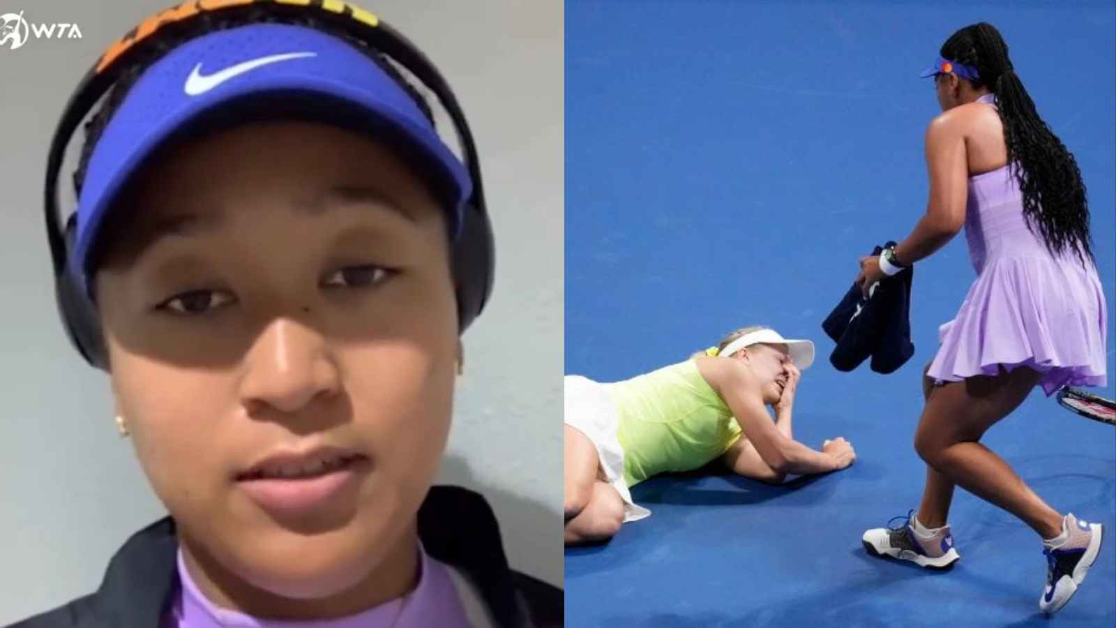 WATCH: “You’ll bounce back because that’s what you’re good at” Naomi Osaka shares a heartfelt message for Daria Saville after her horror injury in the Japan Open