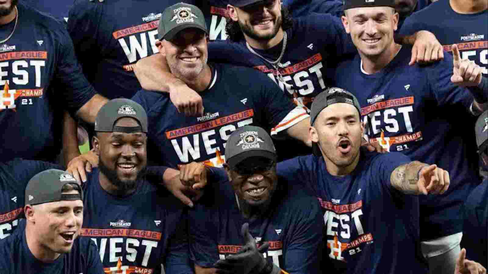 “Winners win the West”- Houston Astros clinch AL West League Division title for 5th time in 6 years